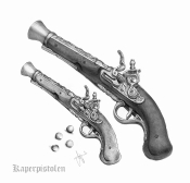 Risen2 Dark Waters - Pistolen Conceptart 1920 x 1200