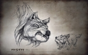 Risen1 - Wolf Conceptart Wallpaper 1920 x 1200