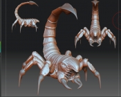 Risen 3D Model GaintScorpion