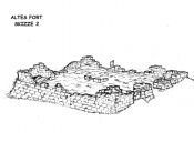 Gothic Conceptarts - Oberwelt - Altes Fort Skizze 2
