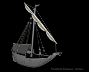 Risen Fanart 3D Boatmodel 
